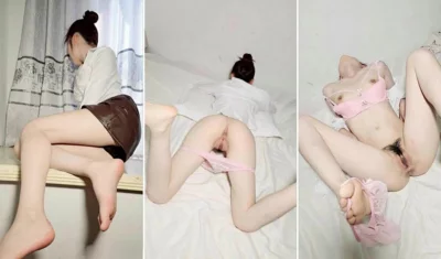 妹妹女上位骑乘榨的哥哥直呼受不了骚穴遭肉棒暴力打桩内射